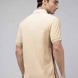 U.S. Polo Assn. Striped Polo Collar Pure Cotton Slim Fit T-shirt image 4