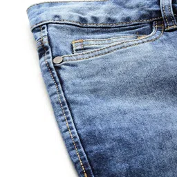 Mast & Harbour Women Flared Bootcut Fit Light Fade Jeans image 4