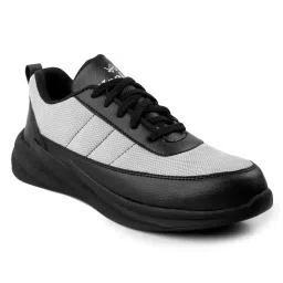 Woakers Steel Toe Safety Shoes Low Ankle Synthetic Leather Size UK 7 Black and Grey Model GREY-FASHION-SAFTEY-picture-47