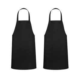 uniformer Chef Apron Unisex Black Suitable For Catering Colleges, Restaurants, Cafes (Pack Of 2 pcs)-picture-28