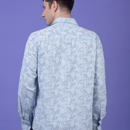 Crimsoune Club Men Classic Slim Fit Abstract Printed Shirt image 3