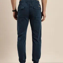 Moda Rapido Men Solid Mid Rise Joggers image 4