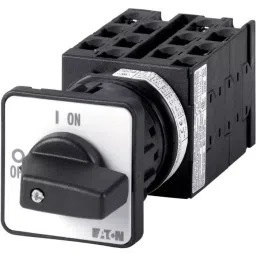 EATON 3P 5 Position 60° Multi Speed Cam Switch, 690 V (Volts), 20A, Short Thumb Grip Actuator, 012747 T0-6-15866/EZ-picture-15