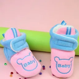 BAESD Unisex Kids Cotton Booties image 1