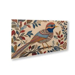 nestroots Beige & Blue Canvas Paintings Wall Arts image 5