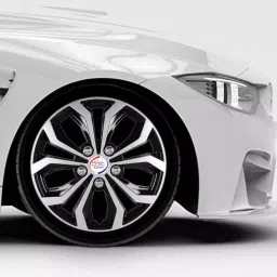 Auto Pearl DC03 R15381 mm(15 Inch) Press Type Wheel Hubcap with Retention Ring Glossy Pearl DC Wheel Cover for Maruti Baleno 1.2 Alpha (Set of 4) image 4