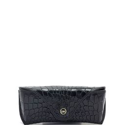 Da Milano Unisex Woven-Designed Leather Sunglasses Case-picture-17