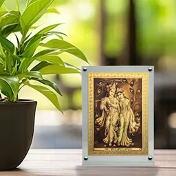 Hawai Transparent & Multicoloured 1 Pieces Acrylic Table Photo Frames image 2