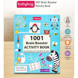 Babyhug 1001 Brain Booster Activity Book - English-image-25
