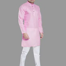 DIVISIVE Men Regular Kurta with Pyjamas image 3