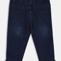 MINI KLUB Cotton Woven Mild Washed Jeans - Blue image 3