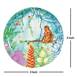 Kolorobia Jungle Scenes Decorative Wall Plate image 3