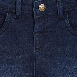 MINI KLUB Cotton Woven Mild Washed Jeans - Blue image 4