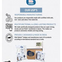 Kids Station Made in India Furniture Safety Locks for Kids, Child Safety Locks for Drawer, Cabinet, Cupboard, Baby Proofing Product, Strong Adhesive Safety Lock (Black, Pack of 2) image 3