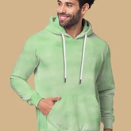 Wear Your Opinion Printed Fleece Hooded Sweatshirt-picture-18
