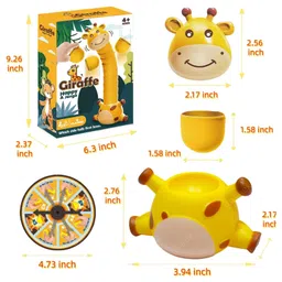 BitFeex Jenga Giraffe toys for Kids | Balance game for kids play with Family | Best Birthday gift image 4