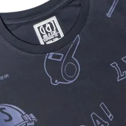 Gini and Jony Boys Conversational Printed Round Neck Cotton T-shirt image 3