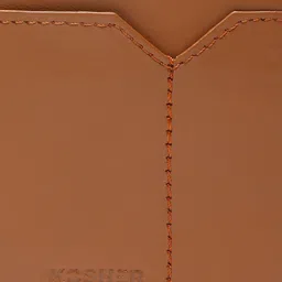 Kosher Men Leather Two Fold Wallet image 2