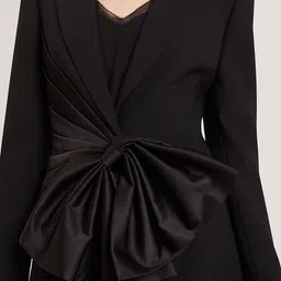 Ted Baker Ruched Detailing Cotton Single Breasted Blazer image 2