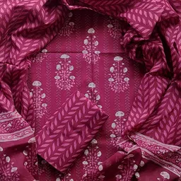 Khatri Creations Printed Pure Cotton Unstitched Dress Material-picture-15