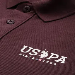 U.S. Polo Assn. Polo Collar Pure Cotton Slim Fit T-shirt image 4