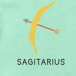 THE PRINT PLATTER Infants Sagitarius Printed Cotton Envelope Neck Ultra Bio Wash Bodysuit image 2