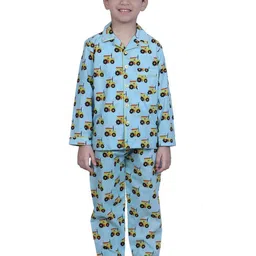 EthIndia Unisex Kids Printed Shirt with Pyjamas-image-74