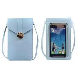 MOMISY Mobile Bag Cellphone Sling Bag Card Holder Wallet Handbag Crossbody multi-function Shoulder Bag for Girls & Women (Blue)-picture-24