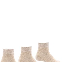 Akeeta Women Pack Of 3 Ankle Length Cotton Socks-picture-28