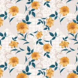 BOMBAY DYEING Epigram Brown Floral Printed Cotton 120 TC Single Bedsheet 1.50 M X 2.24 M image 5