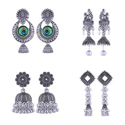VIVASTRI Women Gold-Plated Alloy Earrings-picture-17