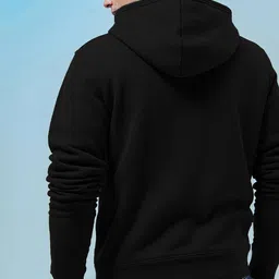 MaverIQ Men Printed Hooded Sweatshirt image 2