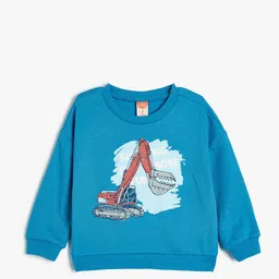 Koton Boys Graphic Printed Sweatshirt-picture-32