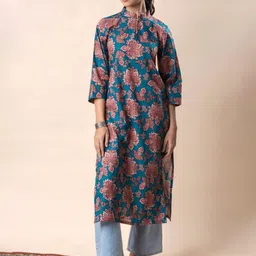 Moda Rapido Women Floral Printed Kurta-picture-21