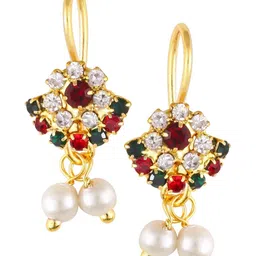 VIVASTRI Women Gold-Plated Alloy Earrings-picture-32
