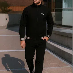 FTX Men Typography Colourblocked Windcheater Sporty Jacket image 2