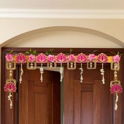 Myntra Elegant Homes Fabric Hanging Garlands-picture-8