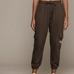 Roadster Women Original Typography Printed Joggers-image-35