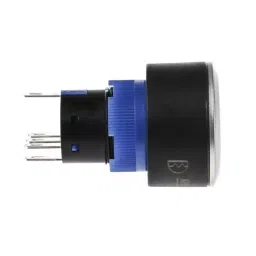 RS PRO Illuminated Push Button Switch Momentary 22.2 mm SPDT Yellow LED 250 V AC, 1758295 image 2