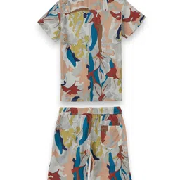 Gini and Jony Boys Printed Short Sleeves Shirt With Shorts image 5