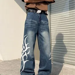 KPOP Men Printed Original Trousers-picture-14