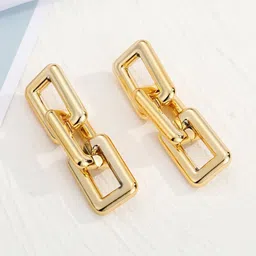 Vembley Geometric Drop Earrings image 2