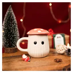 Arte Casa Shroom Sip Mug- Pink image 5