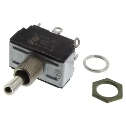 EATON CUTLER HAMMER TOGGLE SWITCH, DPDT, 15A, 125VAC, PANEL, E10T215DL-image-18