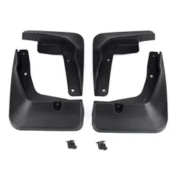 Auto Pearl Mud Flap/Splash Guard ‎ABS Plastic Black Compatible For Honda Jazz Old 2009,2010,2011,2012,2013,2014(T-I) (Set of 4) image 5