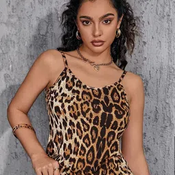 Outzidr Animal Print Top-image-86