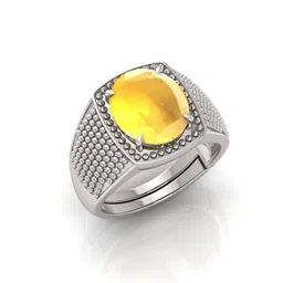 RRVGEM 12.00 Ratti Yellow Sapphire Ring image 2