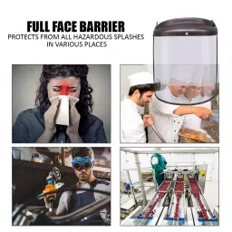 Oriley Reusable Face Shield with Adjustable Elastic Strap OR-FCM0I image 5