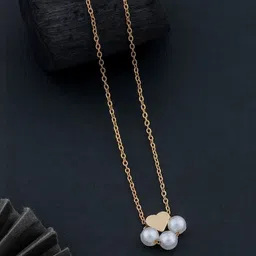 SZN Set Of 2 Gold-Plated Necklace with S-Hook Closure image 2