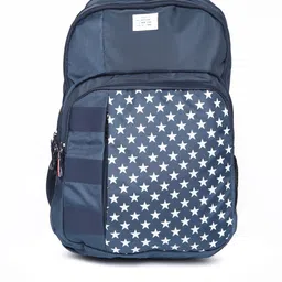 Tommy Hilfiger Unisex Navy & White Star Print Backpack-picture-28